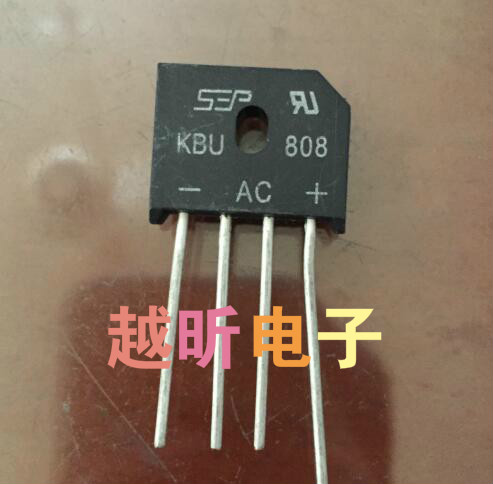 桥堆 GBU808 KBU808 整流桥 扁桥 8A 800V 全新正品