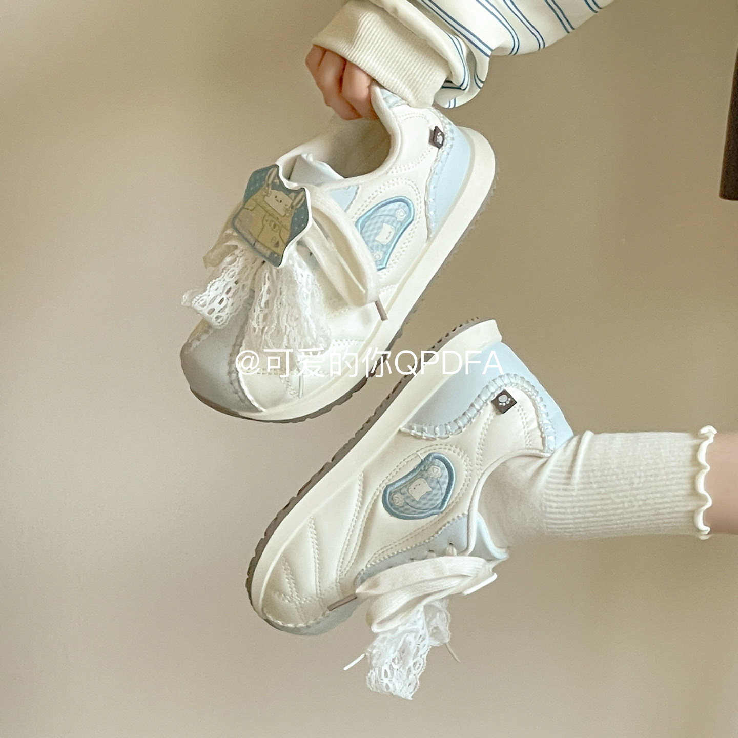 可爱的你厚底鞋子女2026新款爆款春季百搭小白鞋休闲运动鞋阿甘鞋,女鞋,时尚休闲鞋,淘宝优惠券,粉丝福利购,淘宝优惠卷