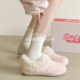 你保暖加绒勃肯鞋 毛毛鞋 子女2025新款 可爱 爆款 冬季 休闲二棉鞋 潮