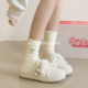 保暖二棉鞋 可爱 女外穿一脚蹬女鞋 厚底包头半拖鞋 子 你加绒勃肯鞋