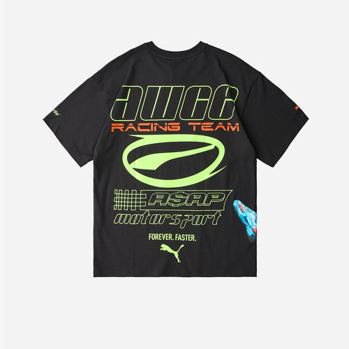 Puma/彪马男女圆领图案印花T恤