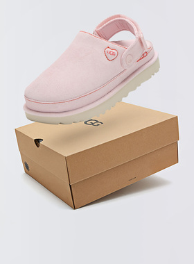 UGG Disquette Chalet 情人节限定厚底保暖加绒溢毛拖鞋1173930