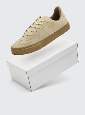 Reproduction Of Found 男女复古简约rof麂皮德训板鞋4700