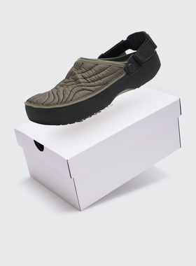 Crocs卡骆驰男款户外运动潮流休闲拖鞋凉鞋棉拖鞋212120-1WS