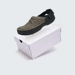 Crocs卡骆驰男款户外运动潮流休闲拖鞋凉鞋棉拖鞋212120-1WS