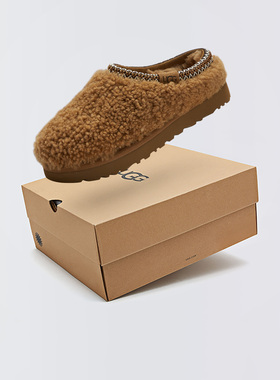 UGG Tasman Maxi女平跟加绒半拖保暖包头雪地靴棉一脚蹬 1158356