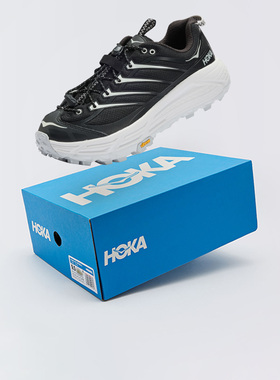 Hoka OneOne Mafate Three 2 缓震轻便越野跑步鞋1141572/BKCS