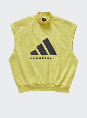 Adidas/阿迪达斯Chapter 01男女篮球运动休闲背心无袖卫衣IN7704