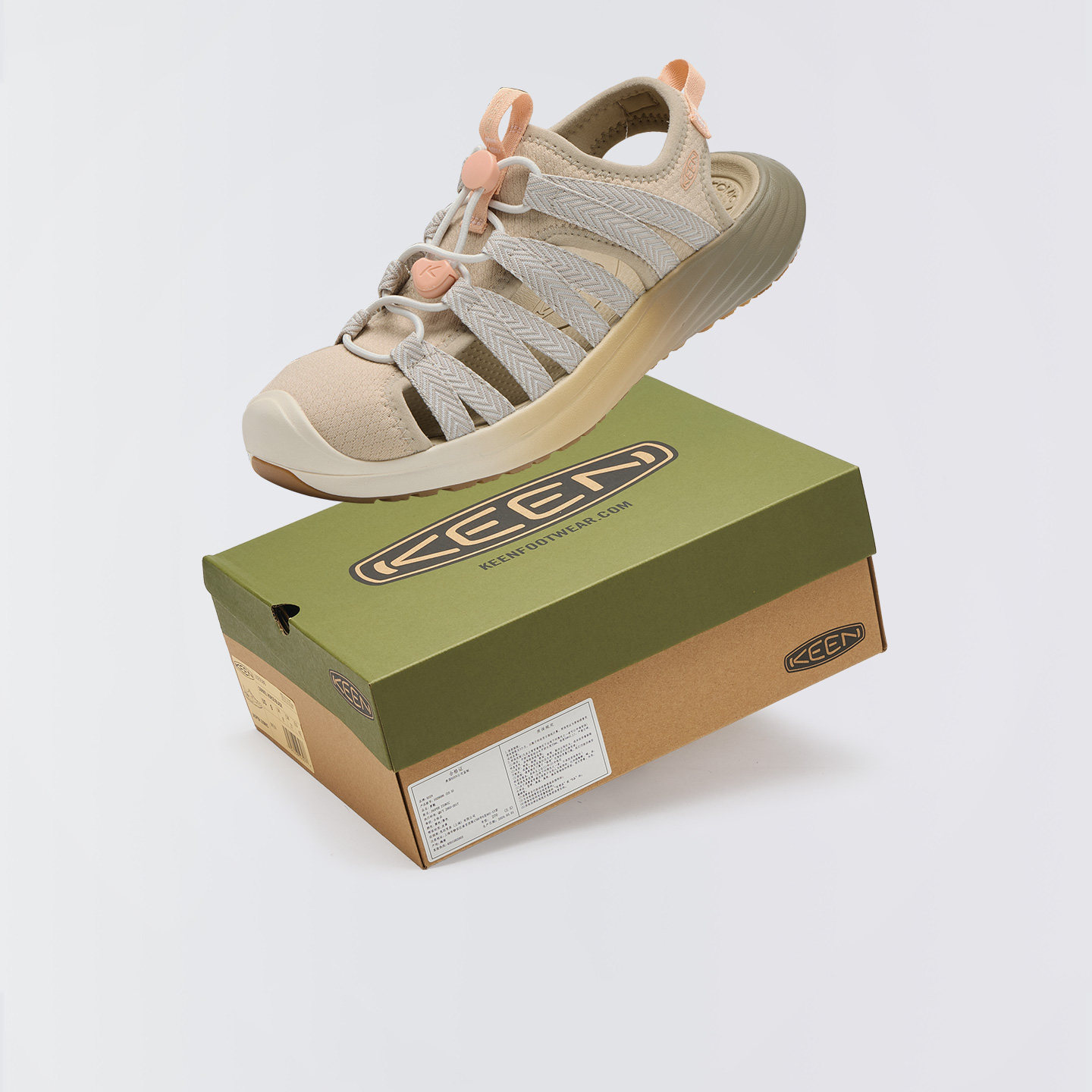 Keen/科恩Whisper Lite新款女户外涉水休闲溯溪鞋凉鞋 1031958