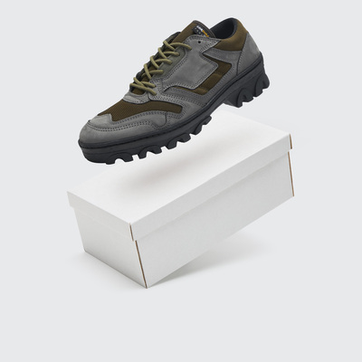 REPRODUCTION OF FOUND 男款户外时尚复古运动休闲鞋训练鞋1858NC