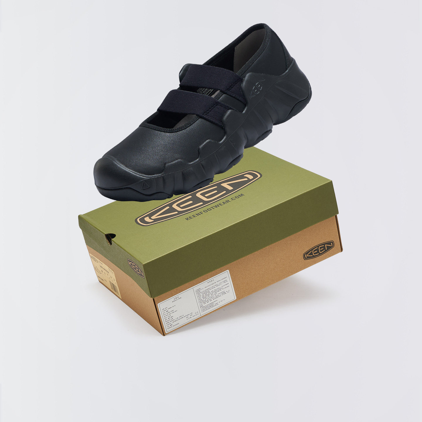 Keen/科恩Hyperport 女子透气厚底一脚蹬休闲鞋玛丽珍鞋 1032024