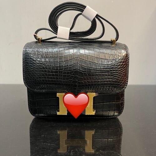 2025鳄鱼皮康康19CM（手缝蜡线）高级质感时尚百搭休闲水染皮料