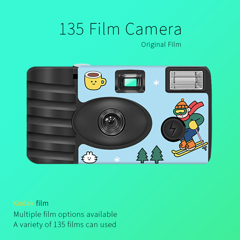 一次性胶卷相机柯达彩色复古礼物