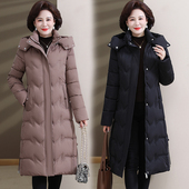 冬季 加厚过膝时尚 棉衣外套棉袄 棉服显瘦妈妈新款 2024修身