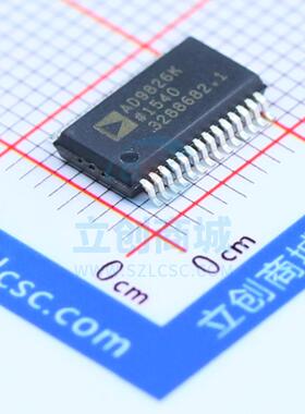 原装 AD9826KRSZRL ADI/亚德诺 SSOP-28 模数转换芯片