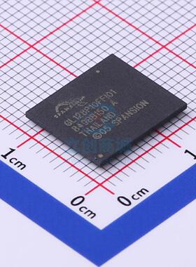 原装 S29GL128P10FFI010 CYPRESS/赛普拉斯 FBGA-64 储存器IC芯片