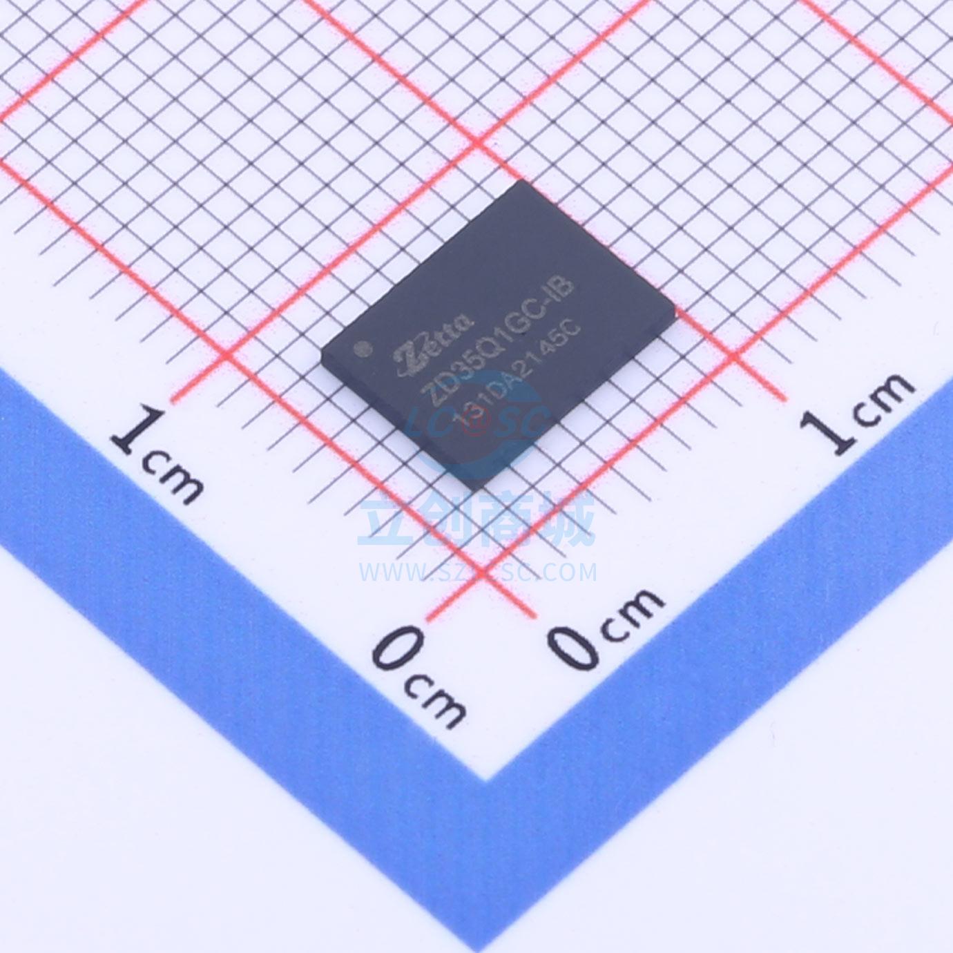 原装 ZD35Q1GC-IB Zetta/澜智 WSON 6x8 储存器IC芯片