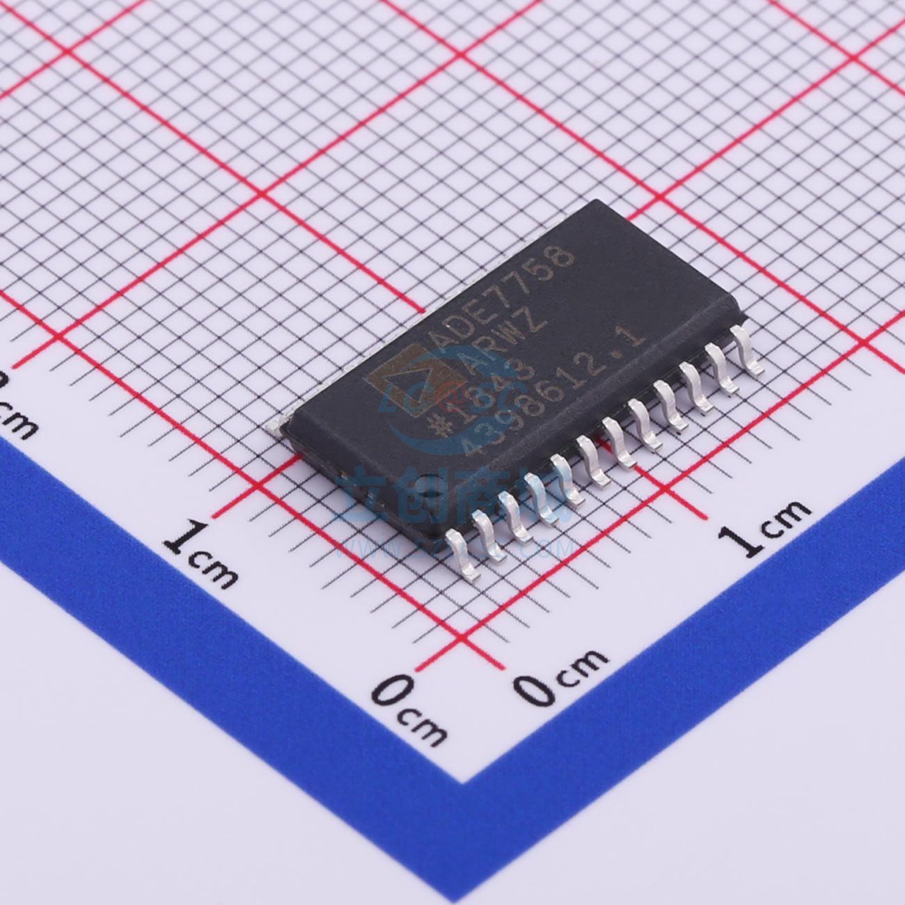 原装 ADE7758ARWZRL ADI/亚德诺 SOIC-24 电能计量芯片