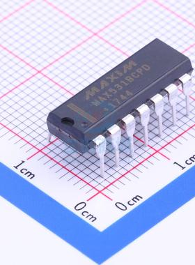 原装 MAX531BCPD+ MAXIM/美信 DIP-14 数模转换芯片