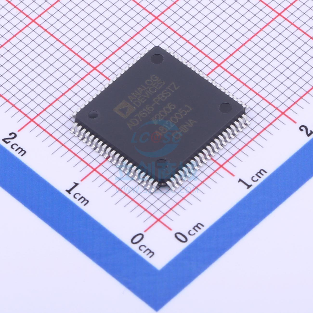 原装 AD7616-PBSTZ ADI/亚德诺 LQFP-80 模数转换芯片
