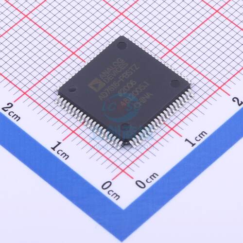 原装 AD7616-PBSTZ ADI/亚德诺 LQFP-80 模数转换芯片