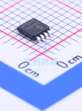 温度传感器 TCN75AVUA713 MICROCHIP/美国微芯 MSOP-8 全新