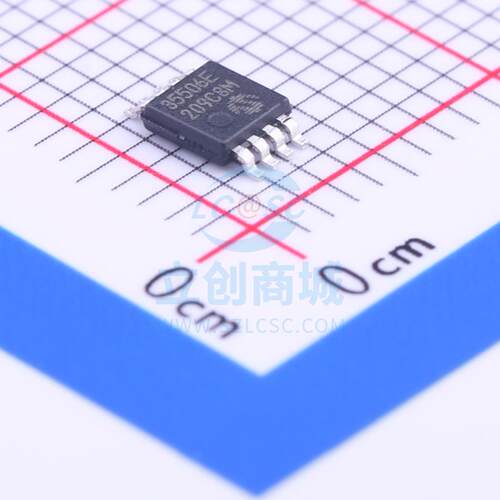 原装 MCP3550-60E/MS MICROCHIP/微芯 MSOP-8 模数转换芯片