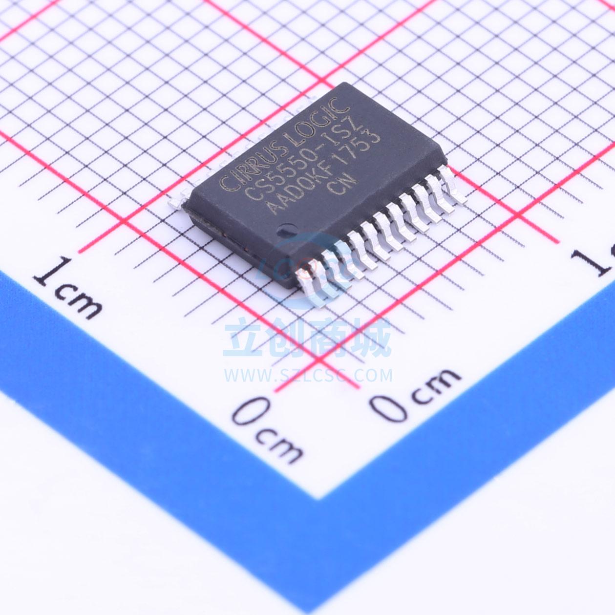 原装 CS5550-ISZ Cirrus Logic/凌云 SSOP-24 模数转换芯片
