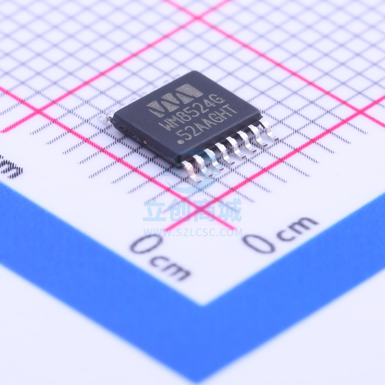 原装 WM8524CGEDT/R Cirrus Logic/凌云 TSSOP-16 数模转换芯片