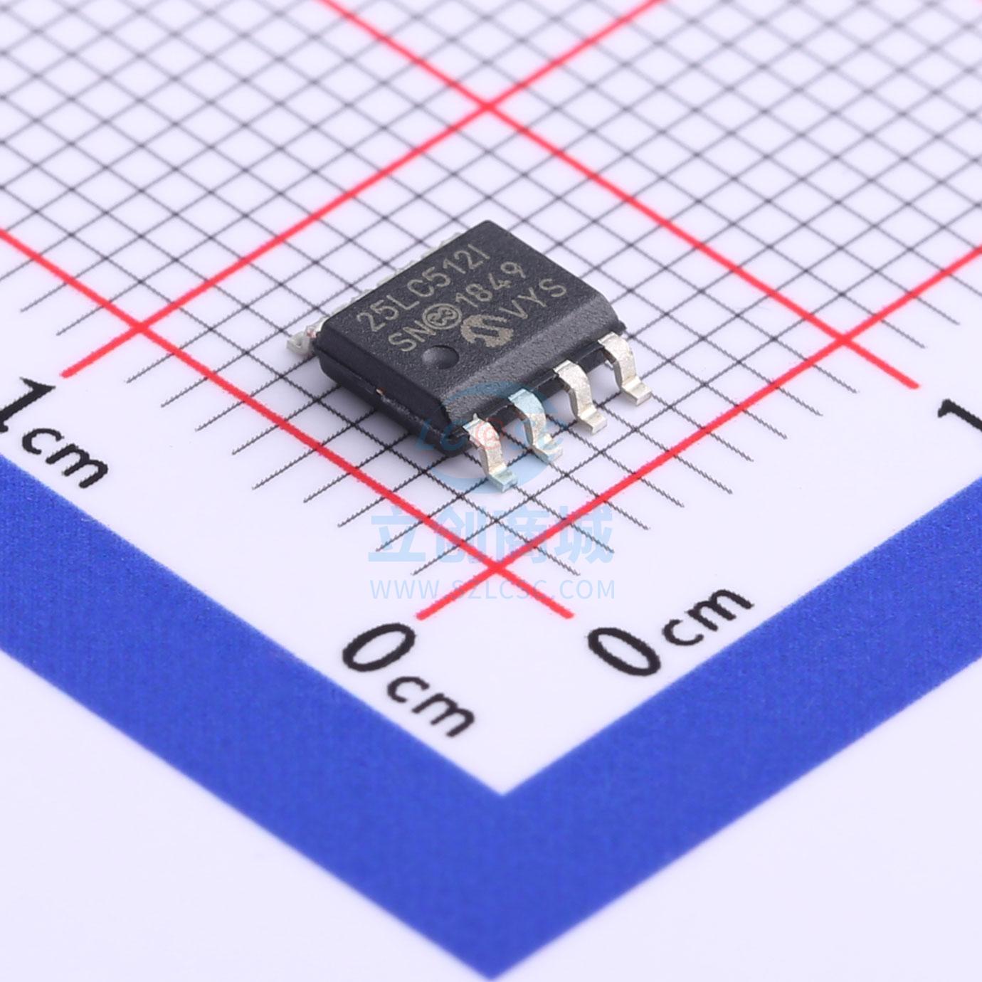 25LC512T-I/SN MICROCHIP/美国微芯 SOIC-8 储存器IC