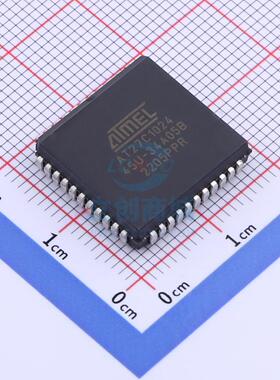 AT27C1024-45JU MICROCHIP/美国微芯 PLCC-44 储存器IC