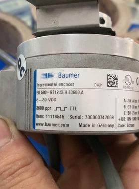全新现货EIL580-BT12.5LH.03600.A高分辨率编码器Baumer替代通用