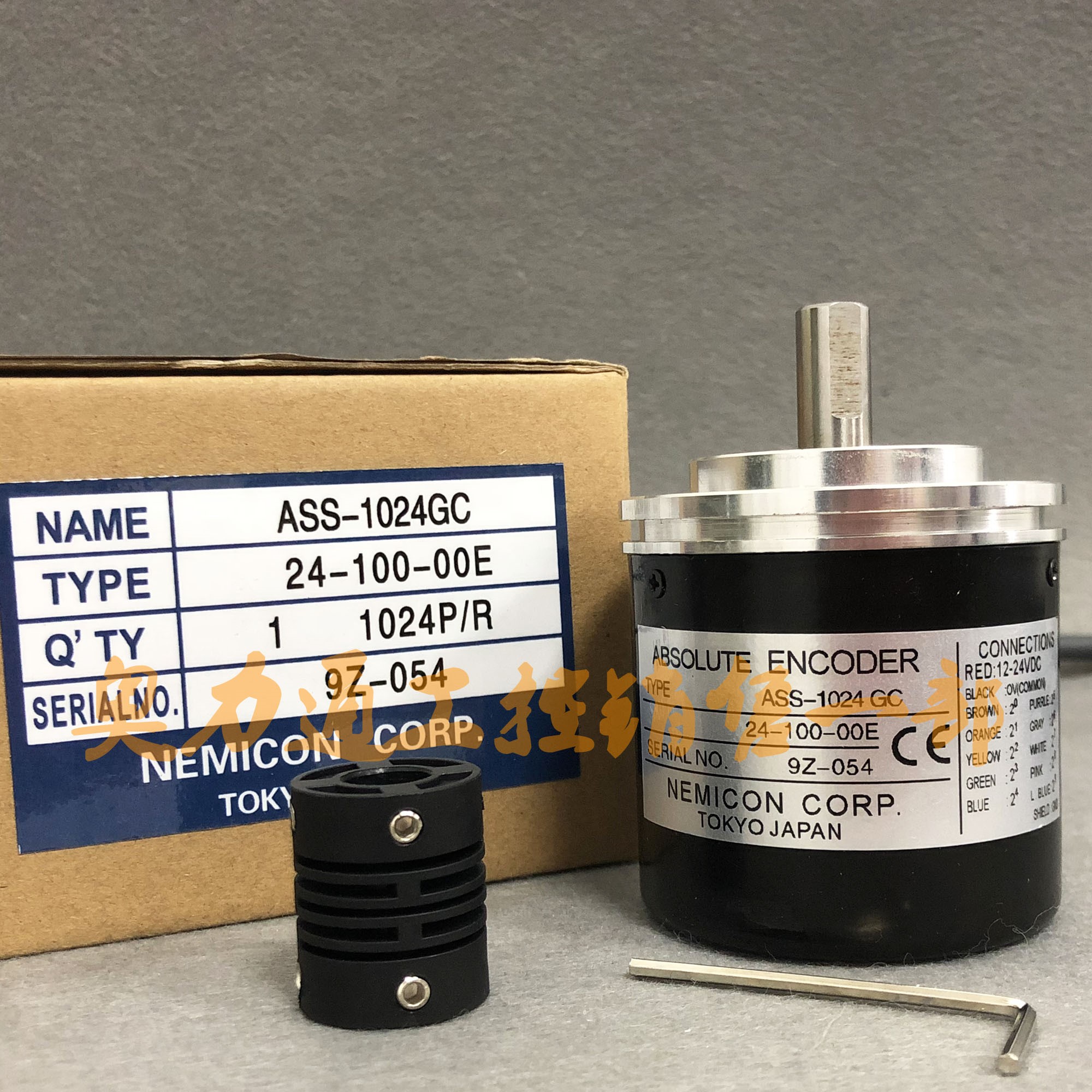 ASS-1024GC-24-100-00E 内密控编码器NEMICON绝对值编码器300-00E