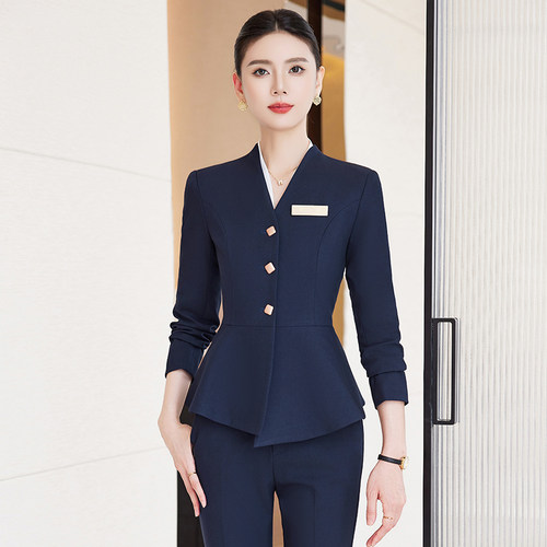 茶楼餐厅前台珠宝店制服