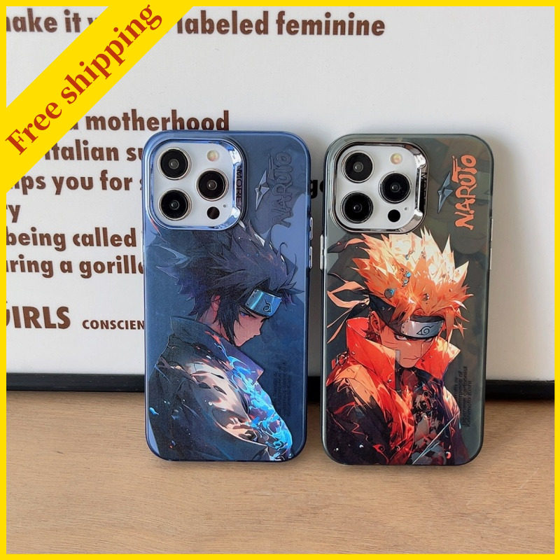 New Naruto Phone cover case for iPhone 12 13 14 pro max 15 16 anime cartoon casing boy Japan