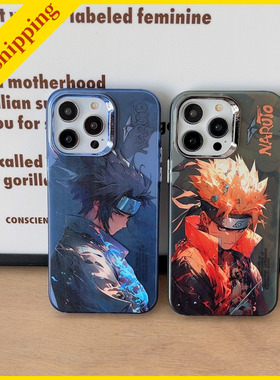 New Naruto Phone cover case for iPhone 12 13 14 pro max 15 16 anime cartoon casing boy Japan