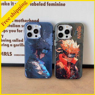 New Naruto Phone cover case for iPhone 12 13 14 pro max 15 16 anime cartoon casing boy Japan