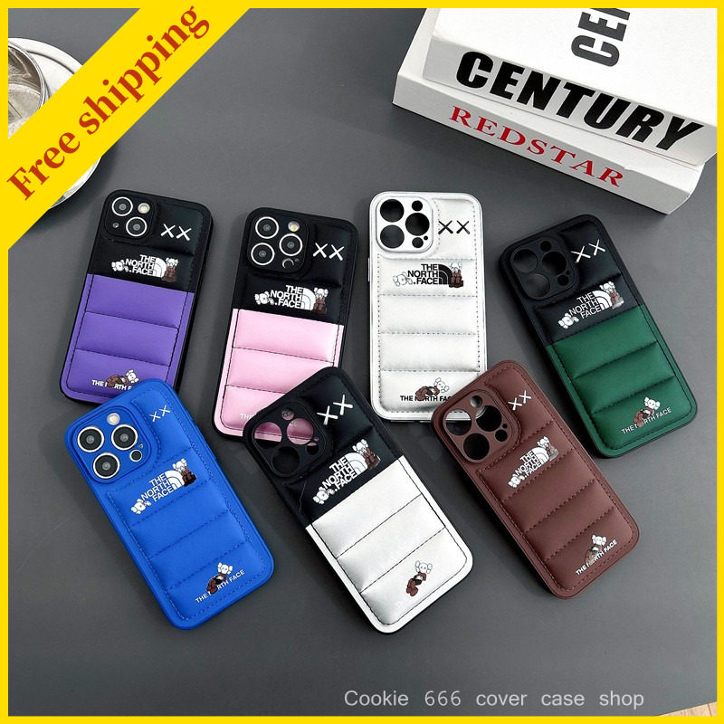 New trendy brand KAWS North casing For iPhone 12/13/14/15/16 pro max cool boy's Phone cover case