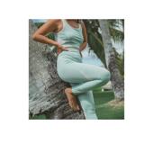 代购 百搭 运动健身瑜伽裤 Quiksilver女士紧身裤 透气贴合高弹修身