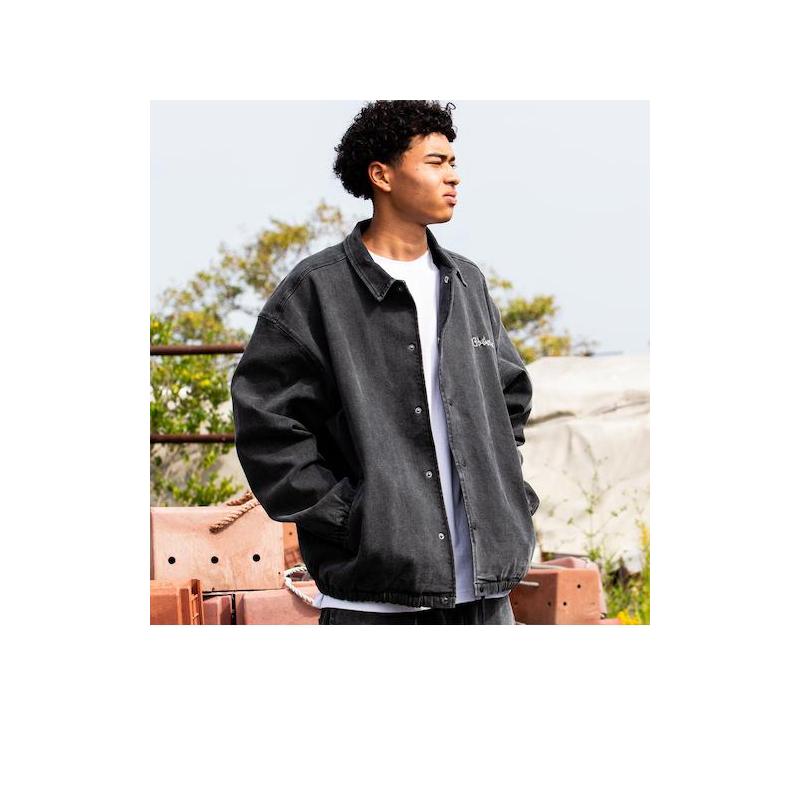 代购代购Quiksilver男士夹克防风保暖牛仔加绒春秋户外外套爆款