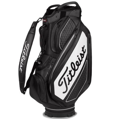 海外代购Titleist男士高尔夫球包防水15格分区单肩背带绗缝设计