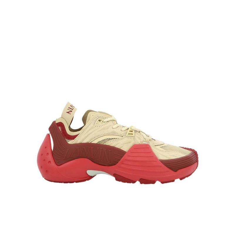 代购Lanvin女士运动鞋缓震耐磨轻量休闲鞋低帮系带户外鞋