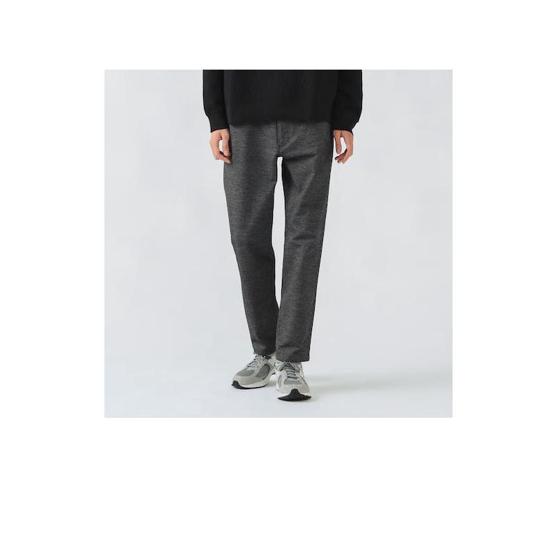 代购BEAMS男士休闲裤保暖舒适微起直筒通勤日常长裤百搭简约