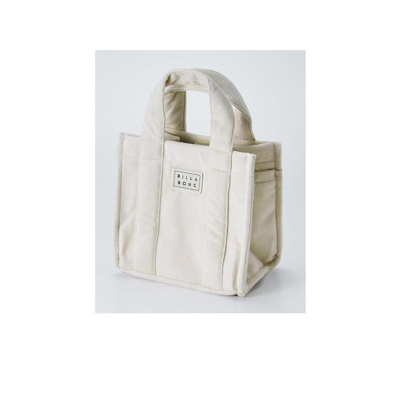 代购Quiksilver女士托特包自立式多口袋设计可开合内置扣件棉质