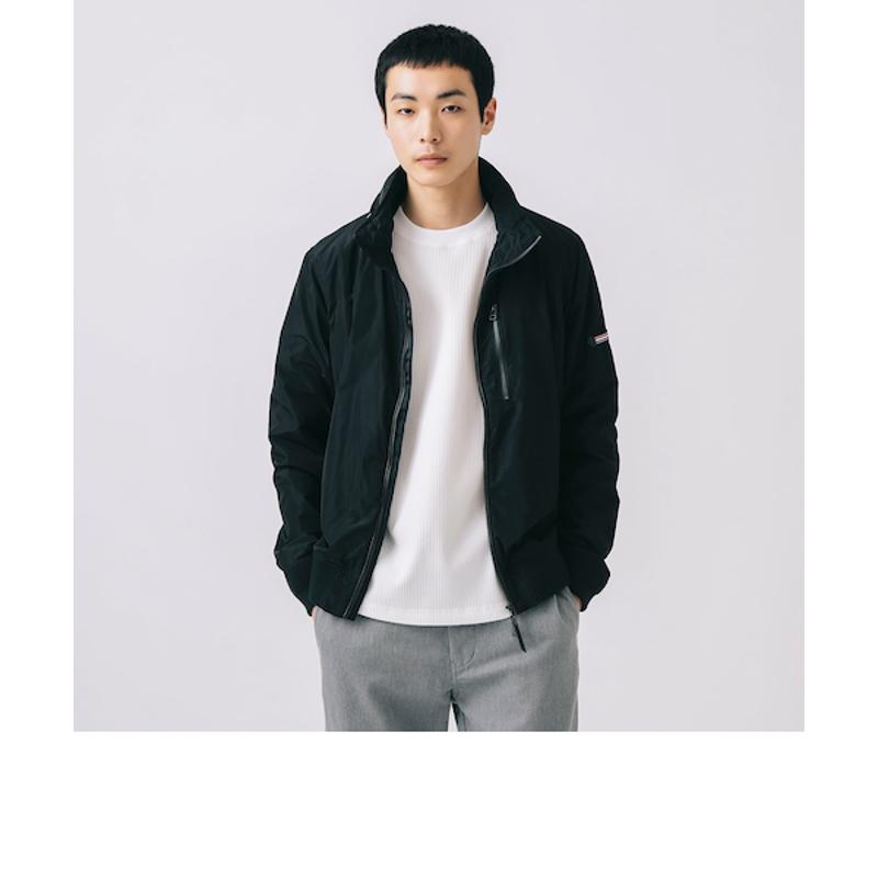 代购BEAMS男士夹克保暖防风黑色加厚日常休闲外套爆款简约