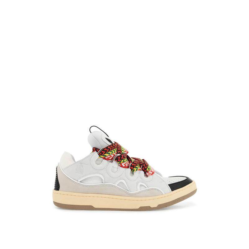 代购LANVIN浪凡男士休闲鞋耐磨轻量缓震运动鞋低帮系带板鞋