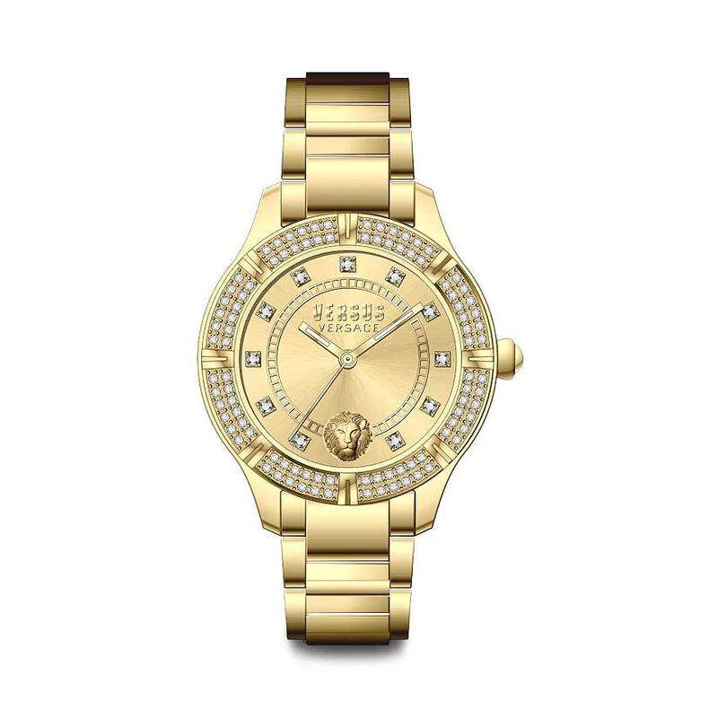 versus versace canton road crystal watch 36mm 女腕表青春休闲