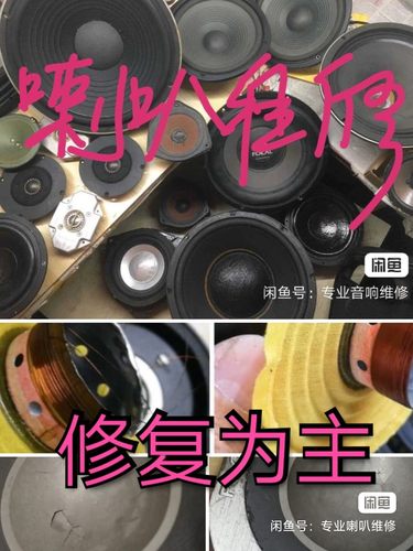 喇叭维修换边烧音圈换盆分频器绅士宝博士丹拿西雅士魔雷  JBL