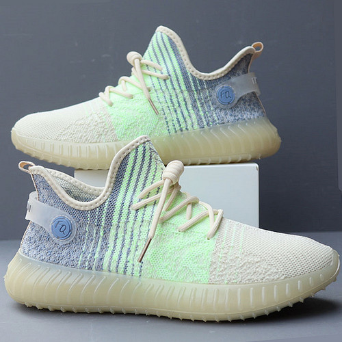 防臭透气网面椰子鞋男女情侣鞋新款夏季运动休闲男鞋ins百搭网鞋