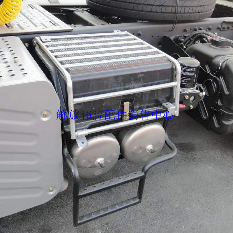 电瓶防盗网解放蓄电池原厂盖板